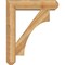 Ekena Millwork Westlake Craftsman Rough Sawn Bracket w/ Offset Brace, Western Red Cedar, 8"W x 34"D x 42"H BKT0806X34X42WTL04RWR - alternate 3